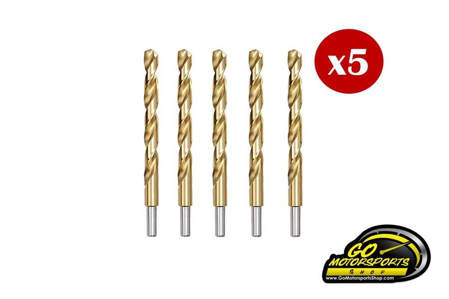 Amazon, 13/32" Drill Bits for 3/8 Lead Weight Bolts (5 Pack)