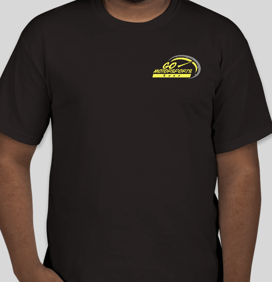 Graphik Wear, GO Motorsports Shop T-Shirt | Adult & Youth Sizes