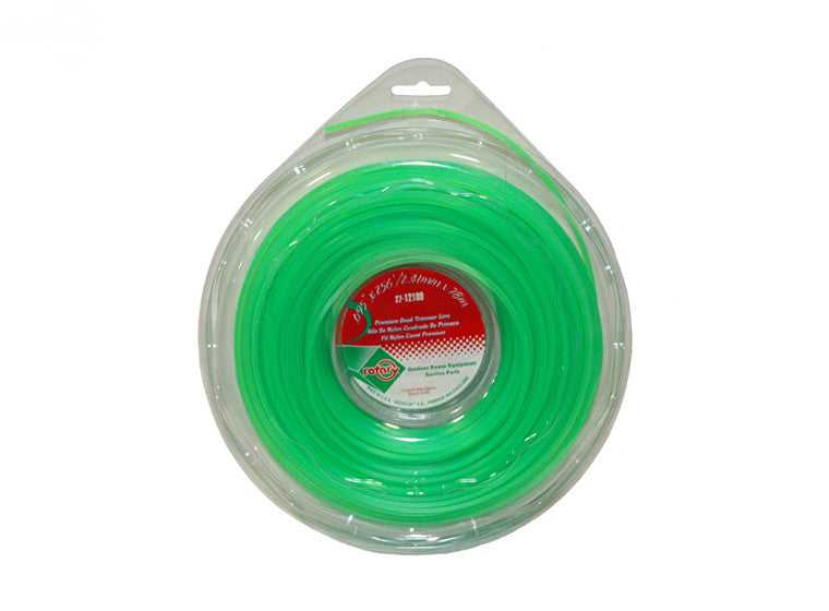 Rotary, Rotary 12189. LINE TRIMMER .095  256' LARGE DONUT QUAD GREEN