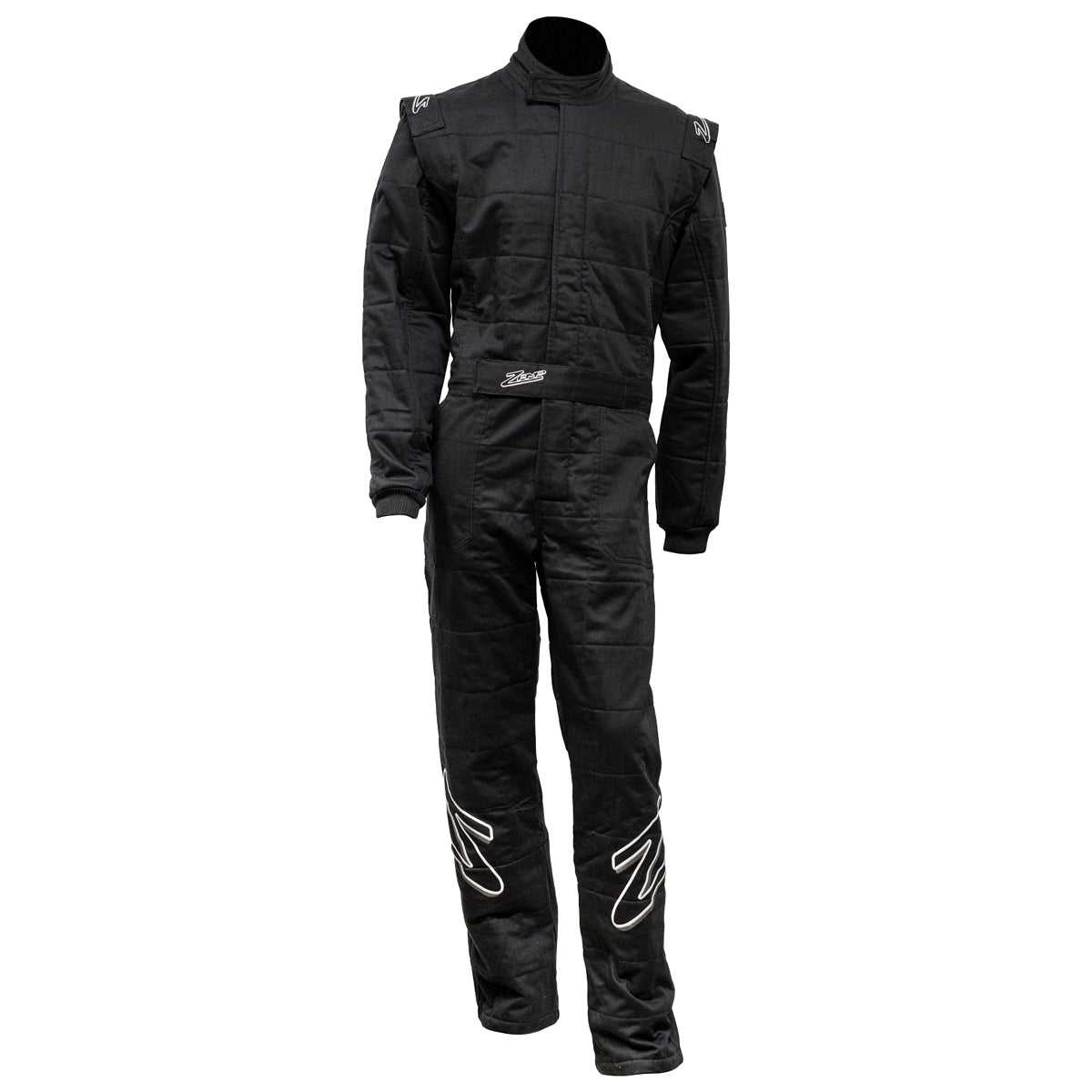 Motor State, Zamp ZR-30 Racing Suit (SFI 3.2A/5, Triple Layer, Fire Retardant Fabric, Black,)